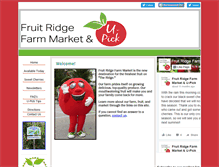 Tablet Screenshot of fruitridgefarmmarket.com